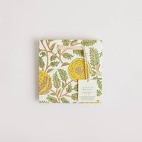 Hand Block Printed Gift Bags Small | Sunshine